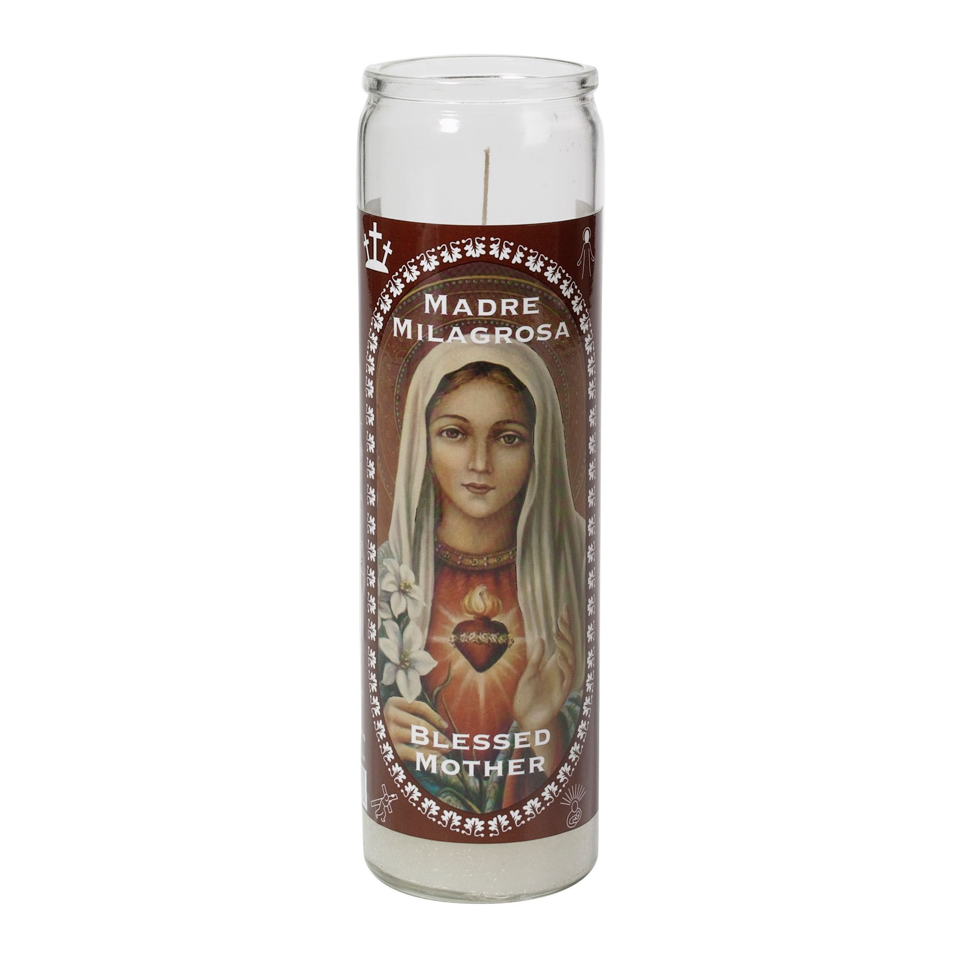Religious Candles 8 in Blessed Mother Candle Shop Your Way Online