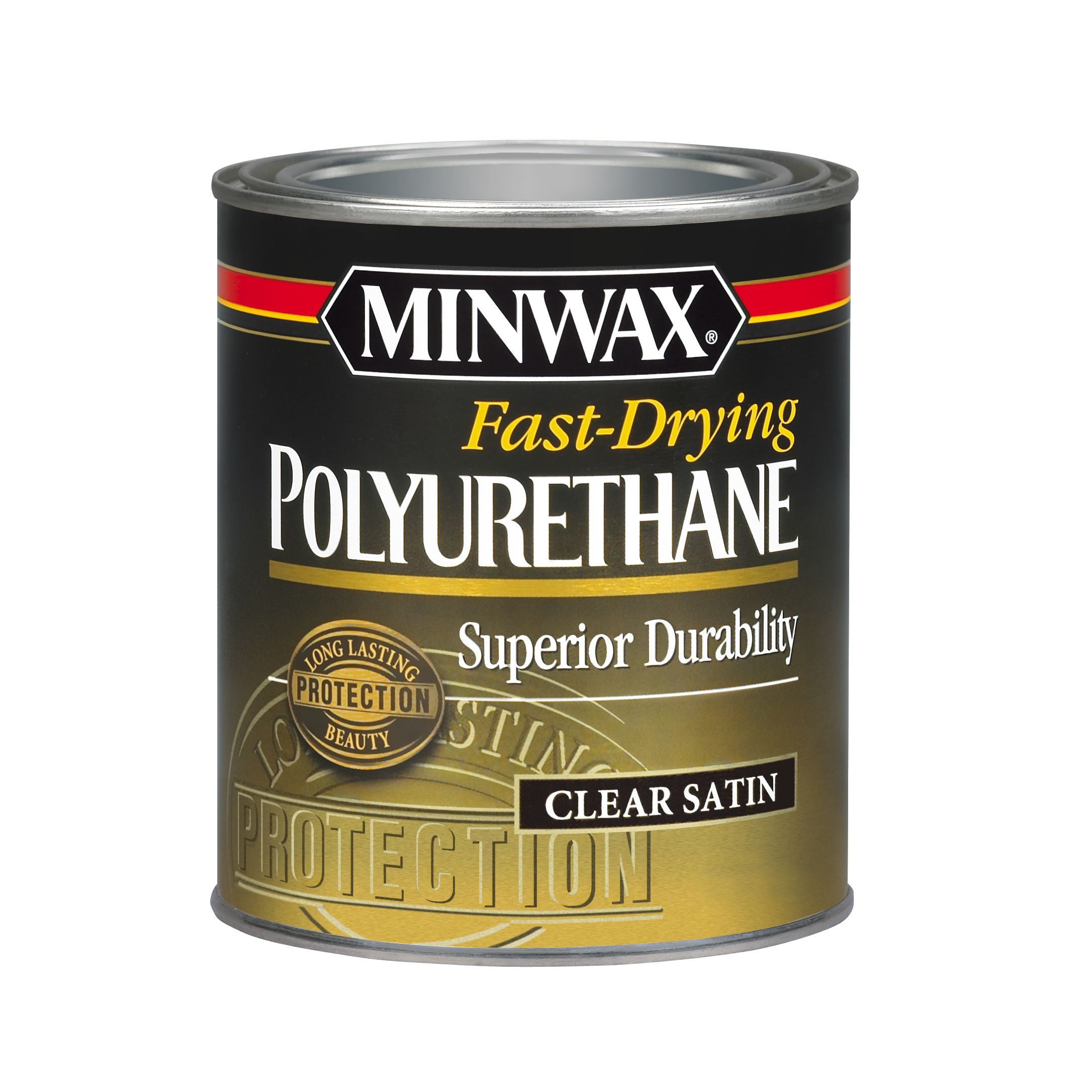 Minwax Fast-Drying Polyurethane, 8 oz - Satin