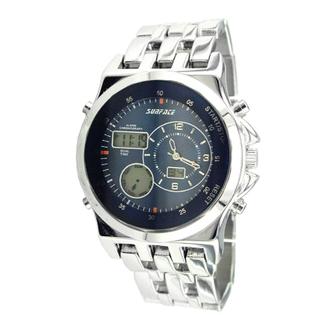 Structure Mens Calendar Date Watch with Round Blue Dial and 