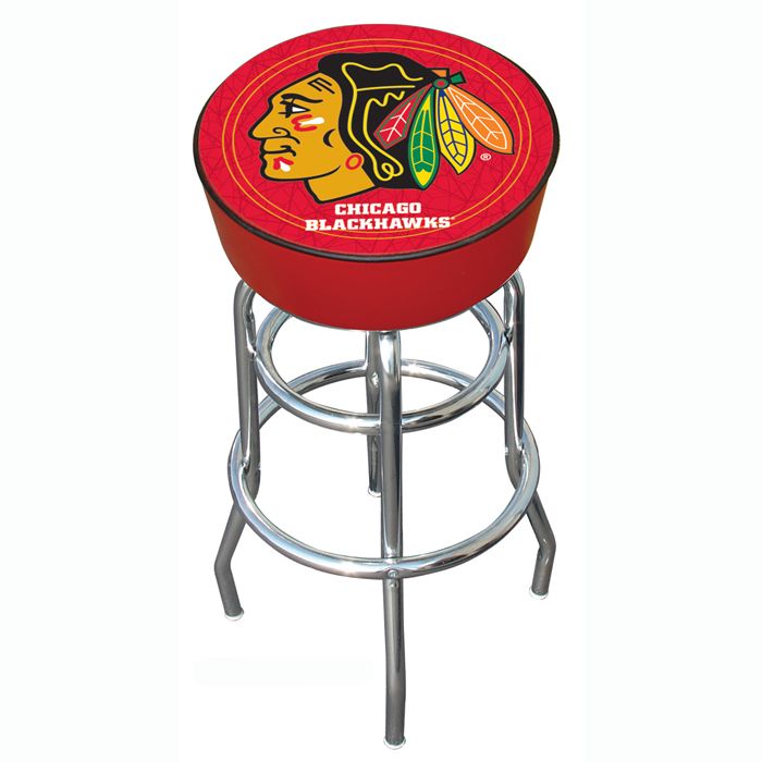 Trademark NHL Chicago Blackhawks Bar Stool