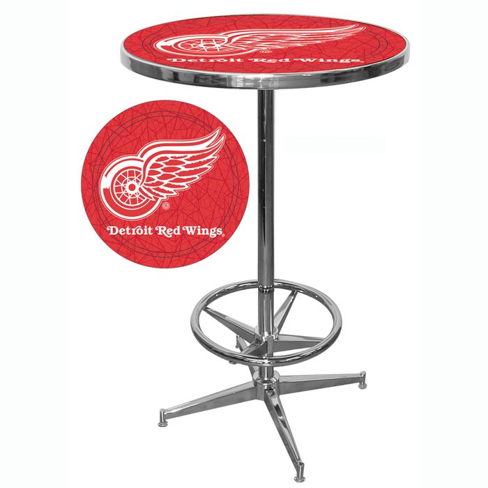 Trademark NHL Detroit Redwings Pub Table