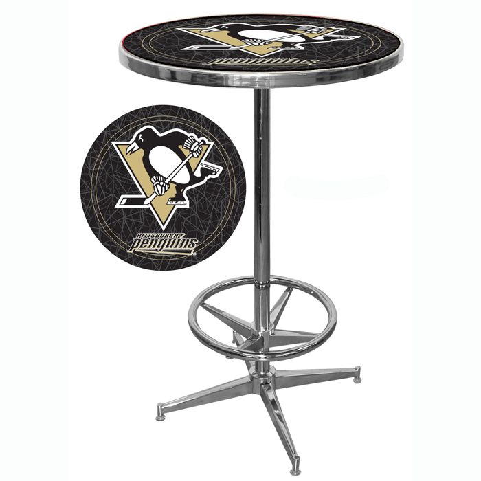Trademark NHL Pittsburgh Penguins Pub Table