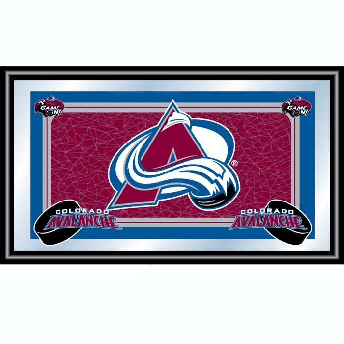 Trademark NHL Colorado Avalanche Framed Team Logo Mirror