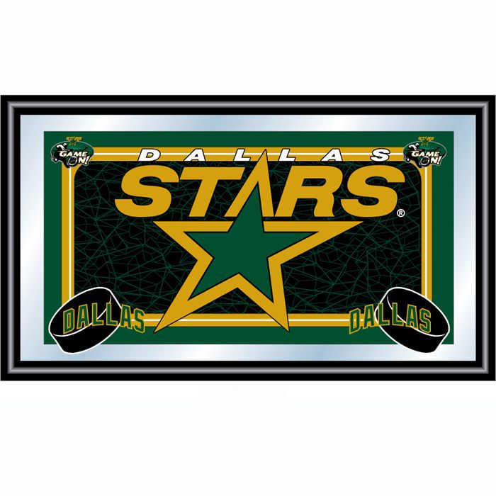 Trademark NHL Dallas Stars Jackets Framed Team Logo Mirror