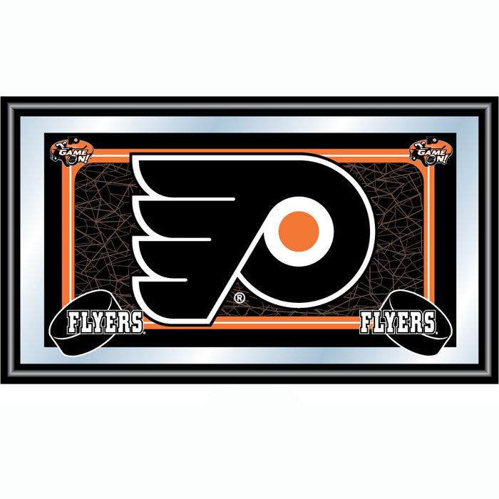Trademark NHL Philadelphia Flyers Framed Team Logo Mirror
