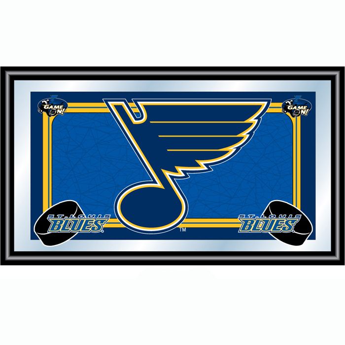 Trademark NHL St. Louis Blues Framed Team Logo Mirror