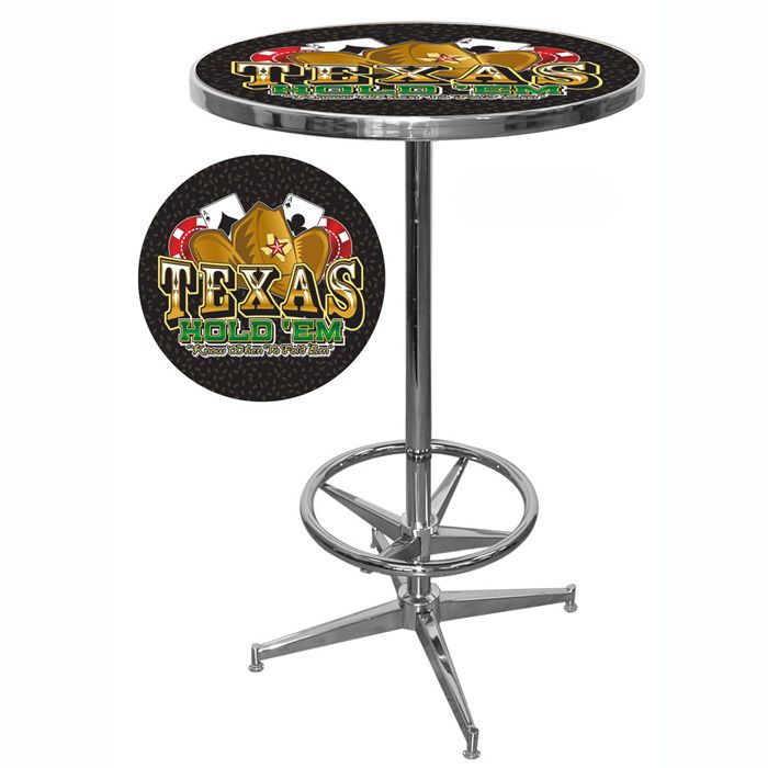Trademark Texas Hold 'em Pub Table