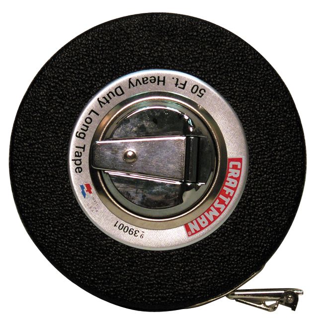 50 foot steel tape measure