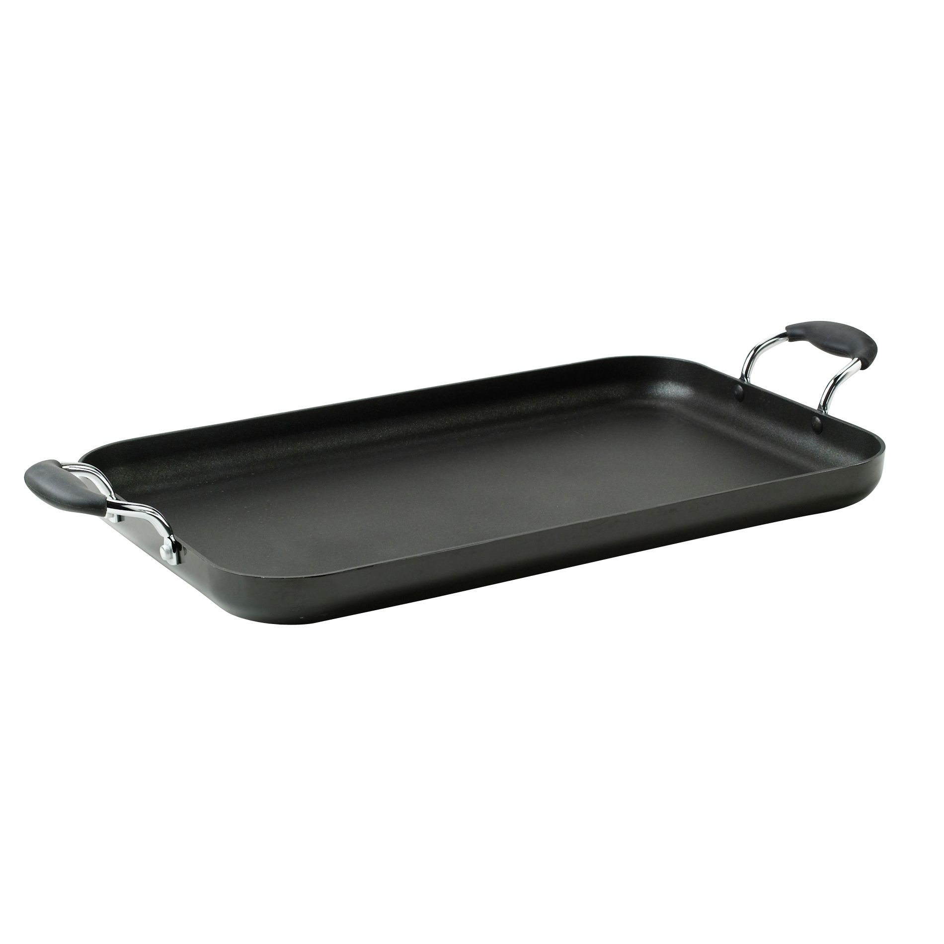 T-fal Double Burner Family Griddle, Black-C4061484 T-fal Double Burner Family Griddle, Black-C4061484