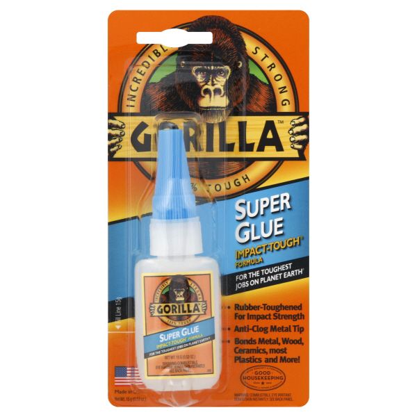 Gorilla Glue Gorilla Super Glue, 0.53 oz (15 g)