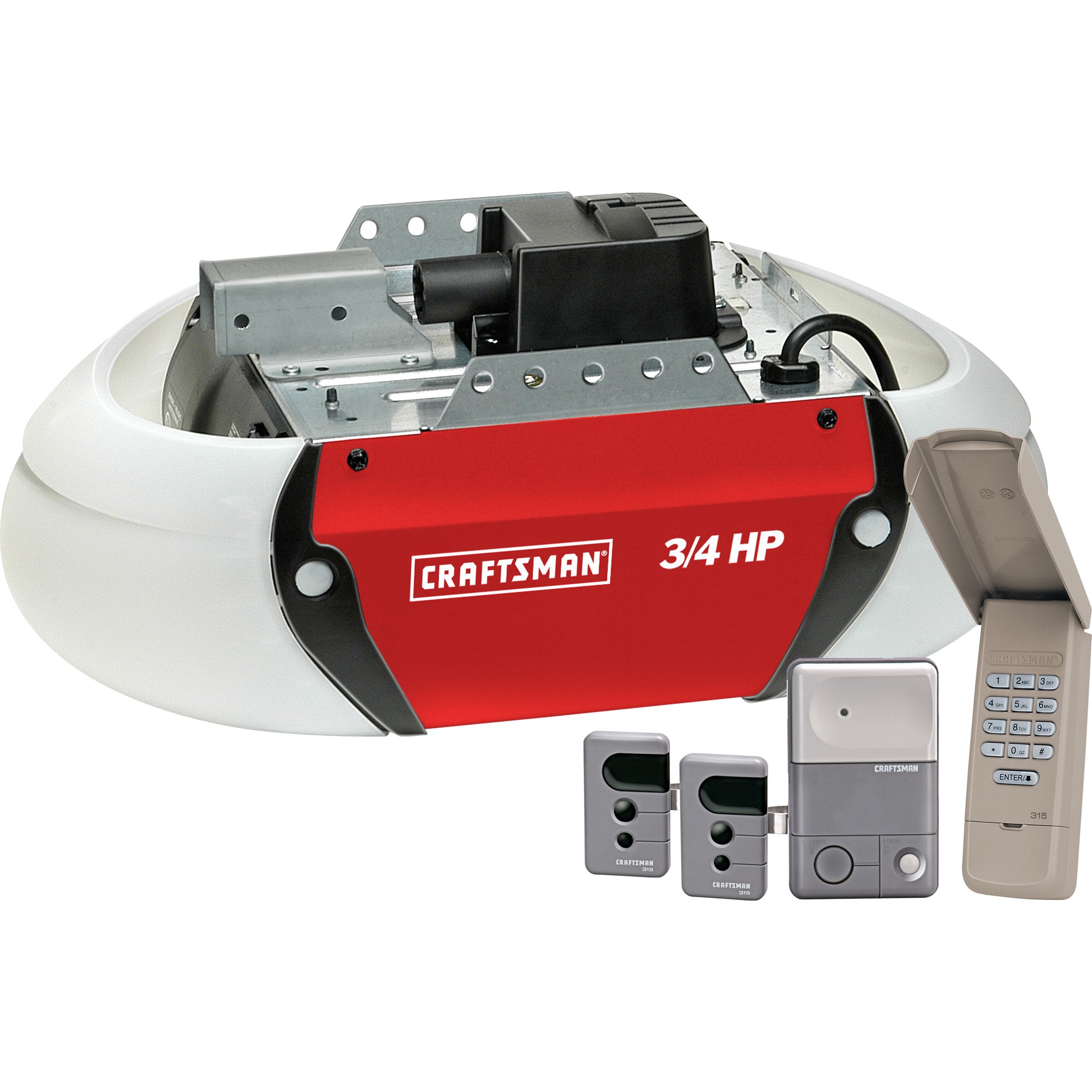 Craftsman 53925 3 4 Hp Garage Door Opener Screw Drive
