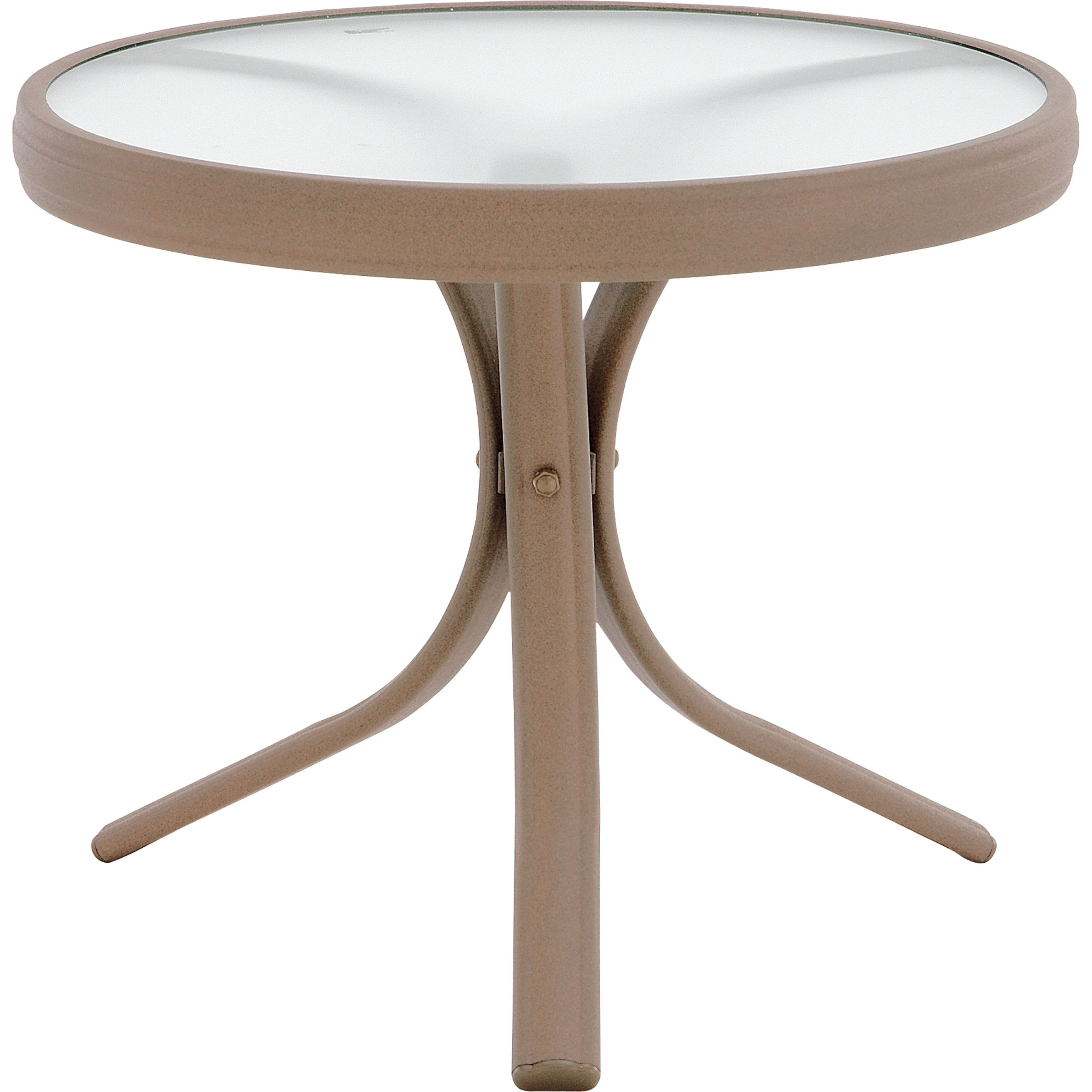 Vines Glass Top End Tables Wooden Side Table 20