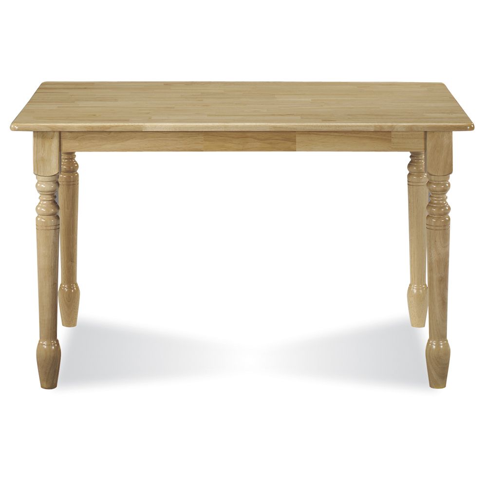 International Concepts 30" X 48"  Solid Wood Top Table