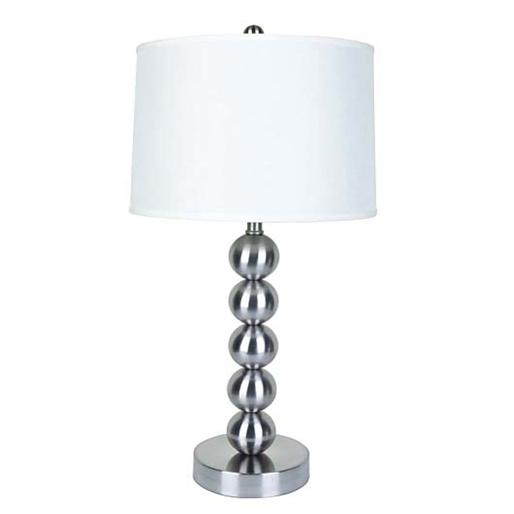 Ore 29" Metal Table Lamp - Satin Nickel