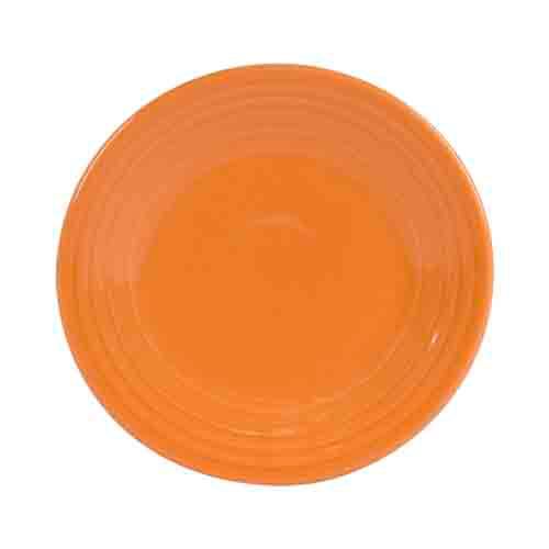 Fiesta Set of 4 Luncheon Plates  Tangerine