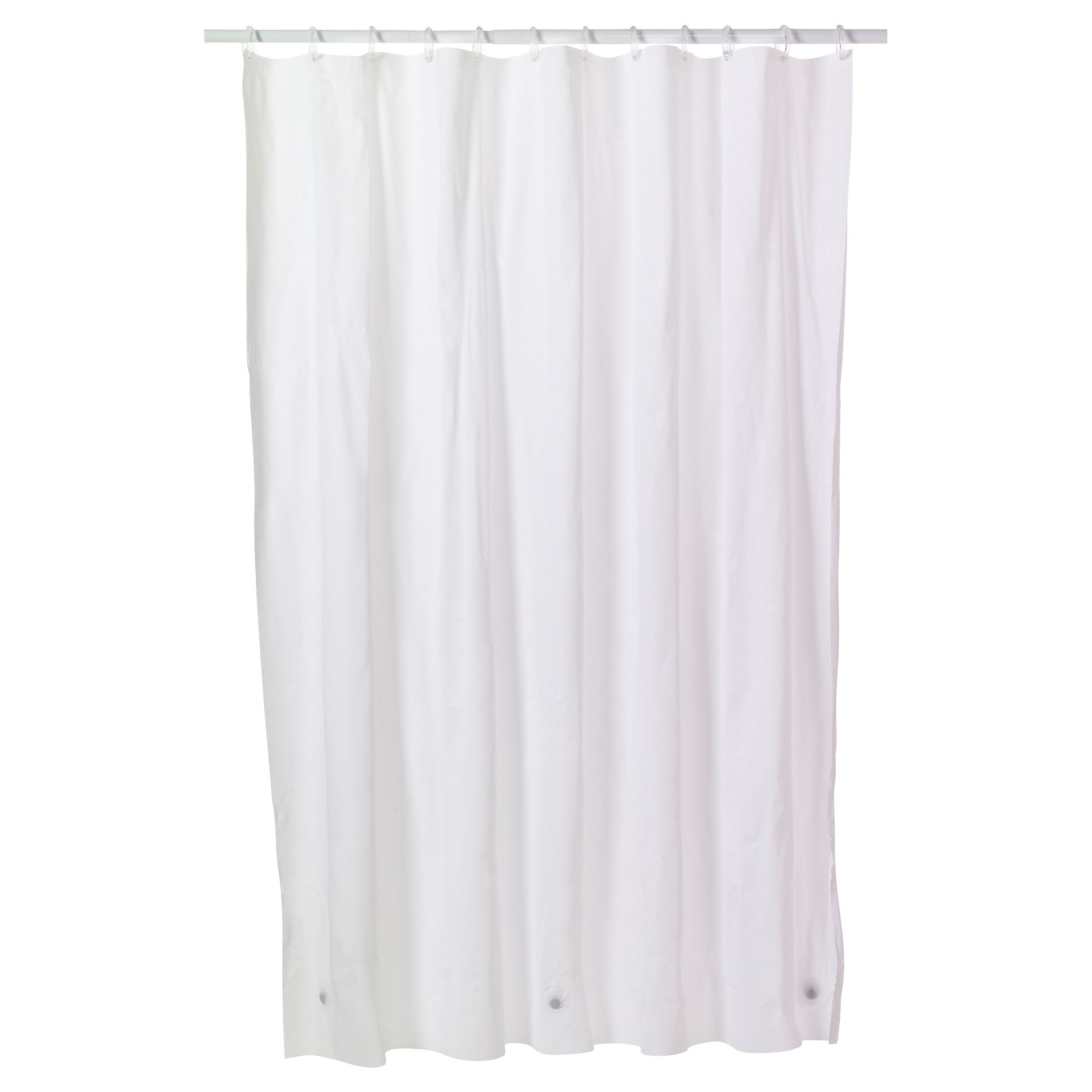 Essential Home Shower Curtain Liner 3 Gauge Vinyl PEVA