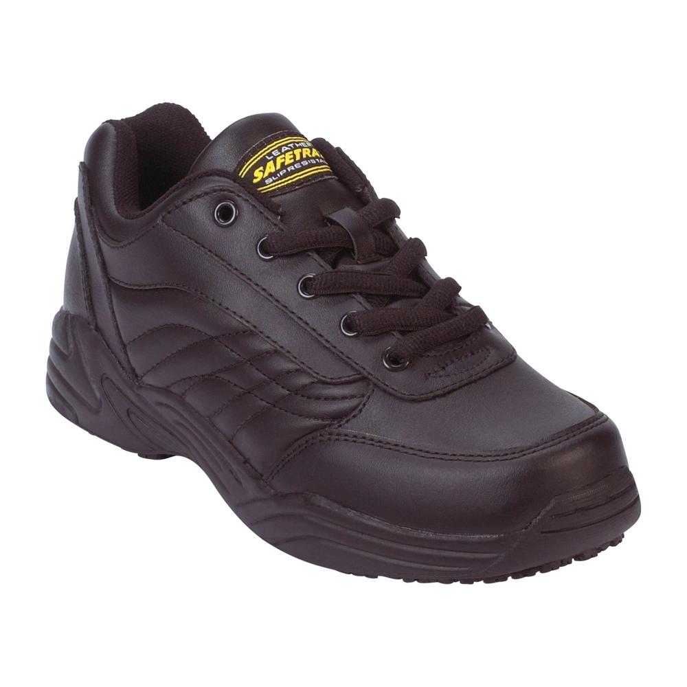 Safetrax Women's Kelly Non-Skid Athletic Shoe Wide Width - Black