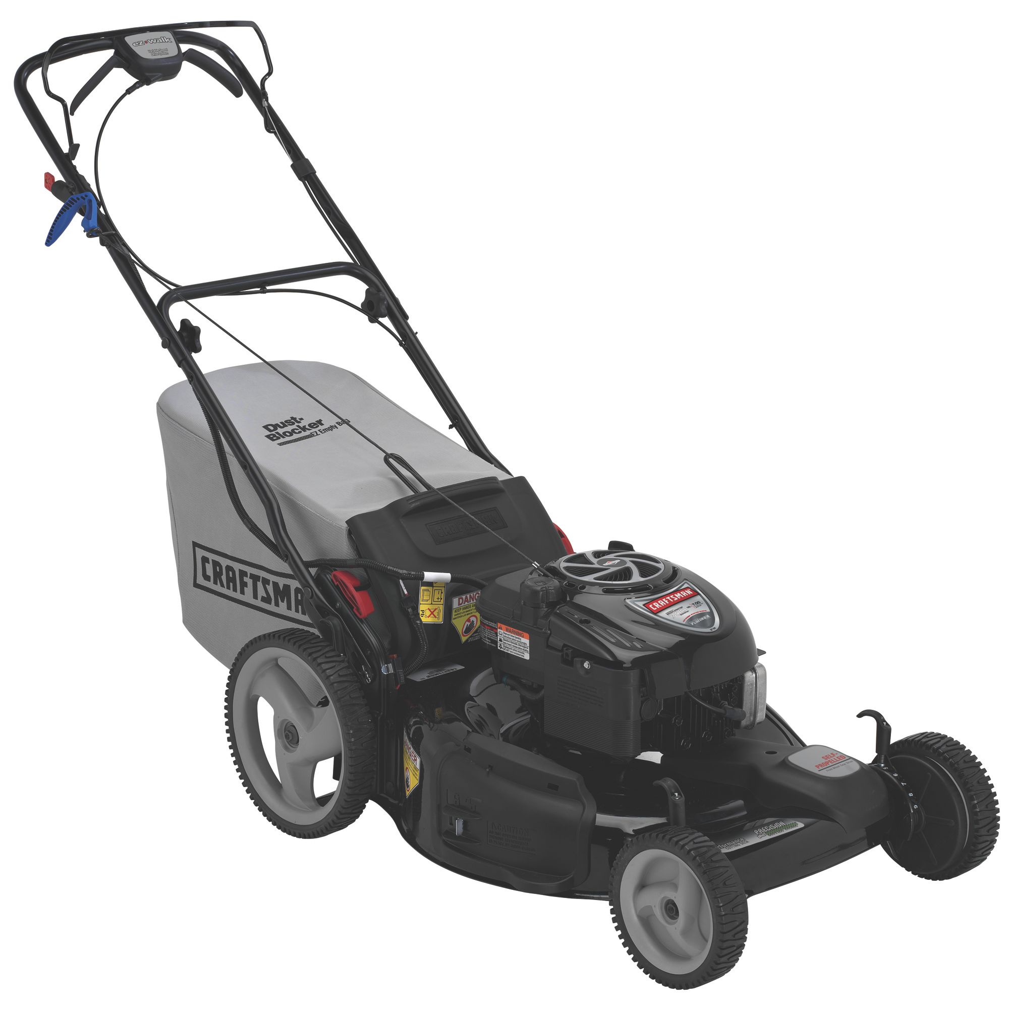 Craftsman 37659 Front Propelled Rear Bag Lawn Mower with High Wheels