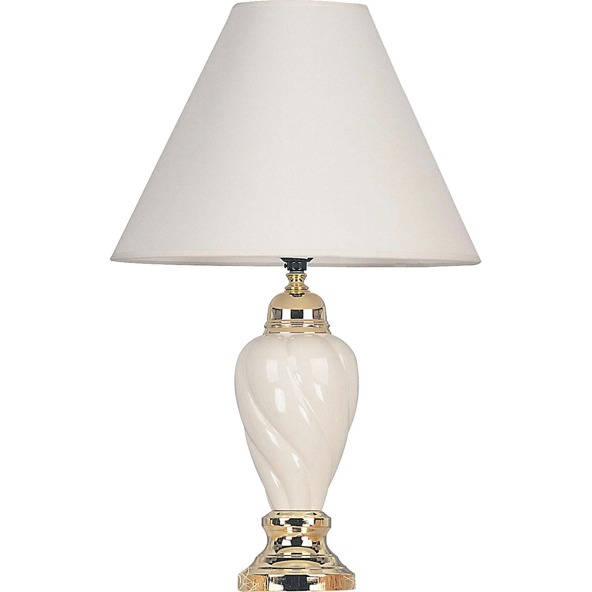 Ore 22" Ceramic Table Lamp - Ivory