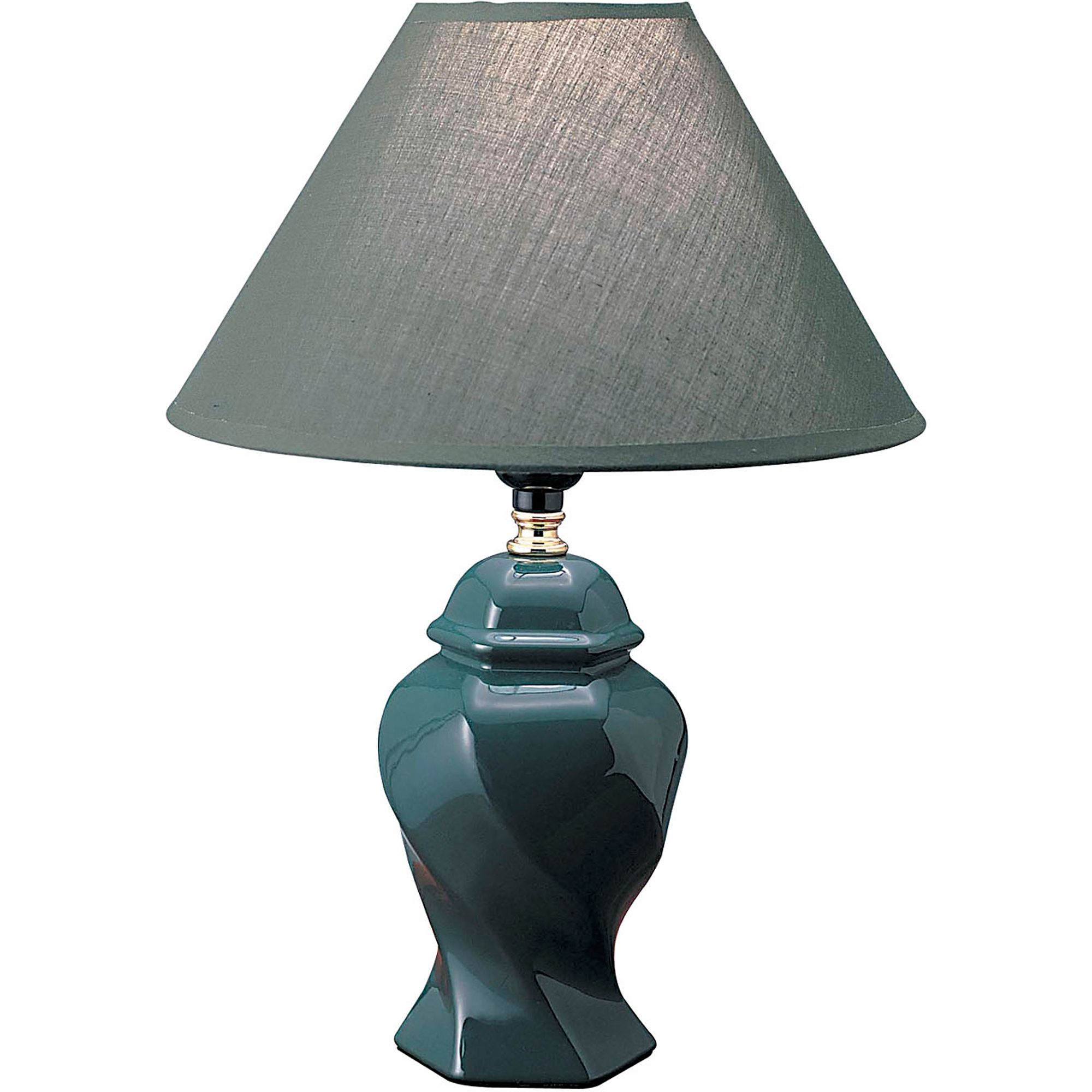 Ore Ceramic Table Lamp - Green