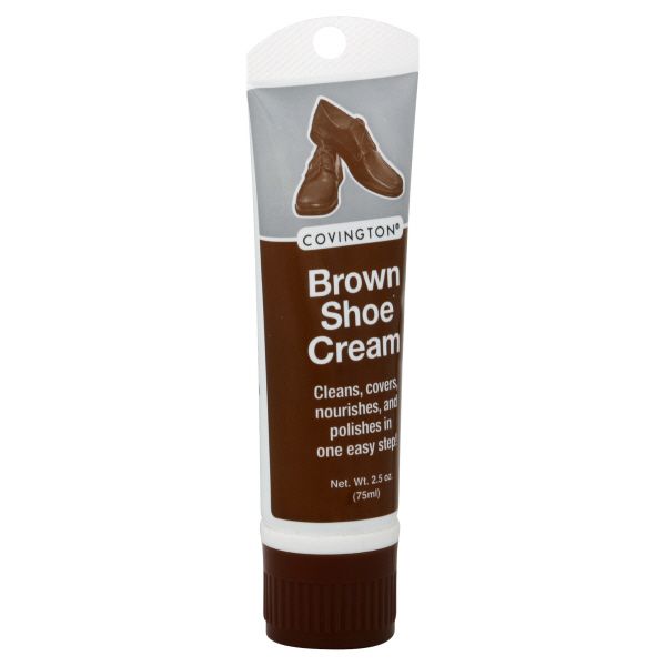Providence Covington Shoe Cream, Brown, 2.5 oz (75 ml)