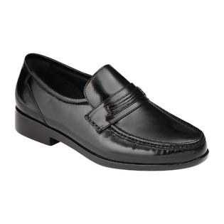 Men's Drew Wide Black Loafer: Dress Sharp with Sears