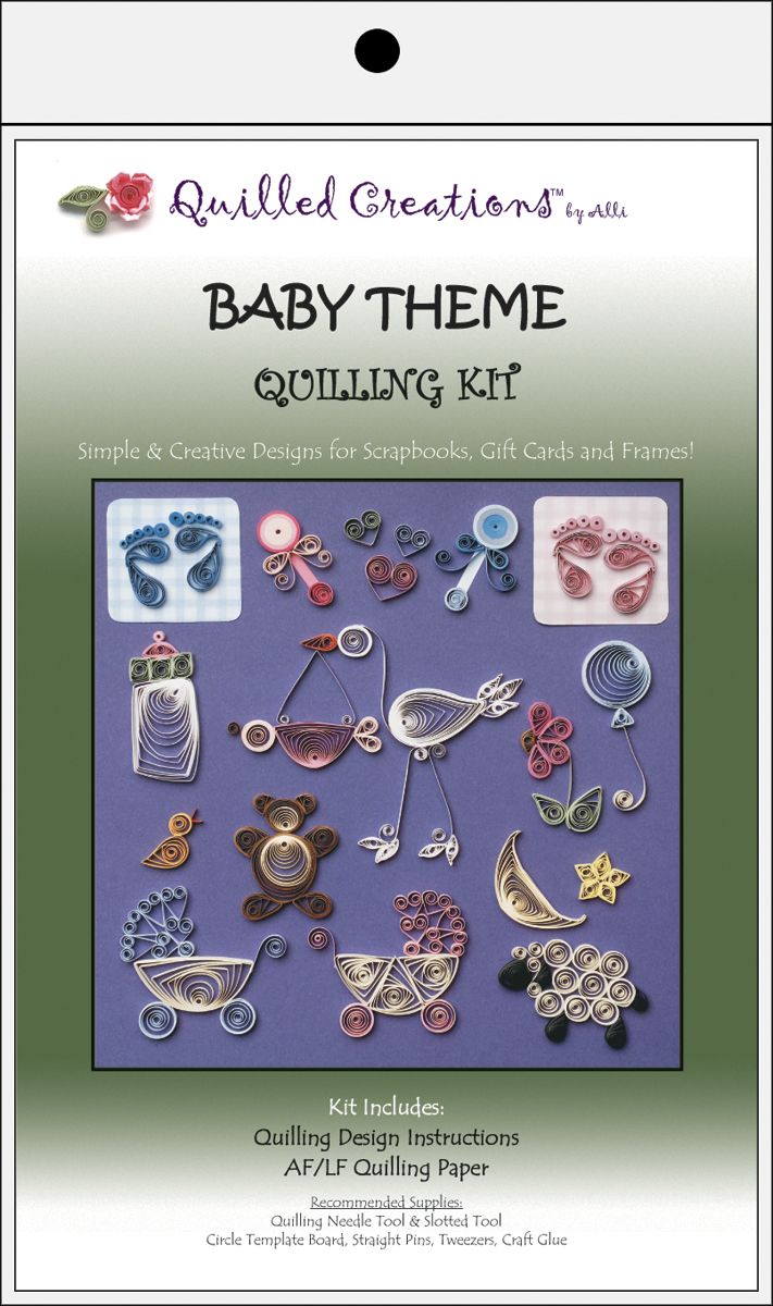 Quilled Creations Baby Theme Quilling Kits   Home   Crafts & Hobbies