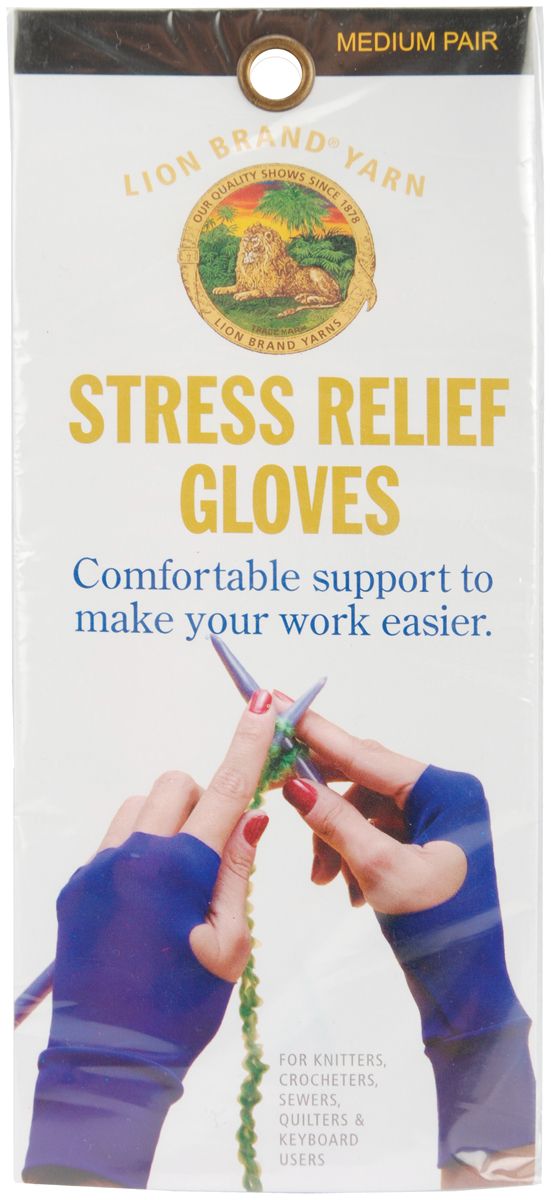 Lion Medium Glove Stress Relief