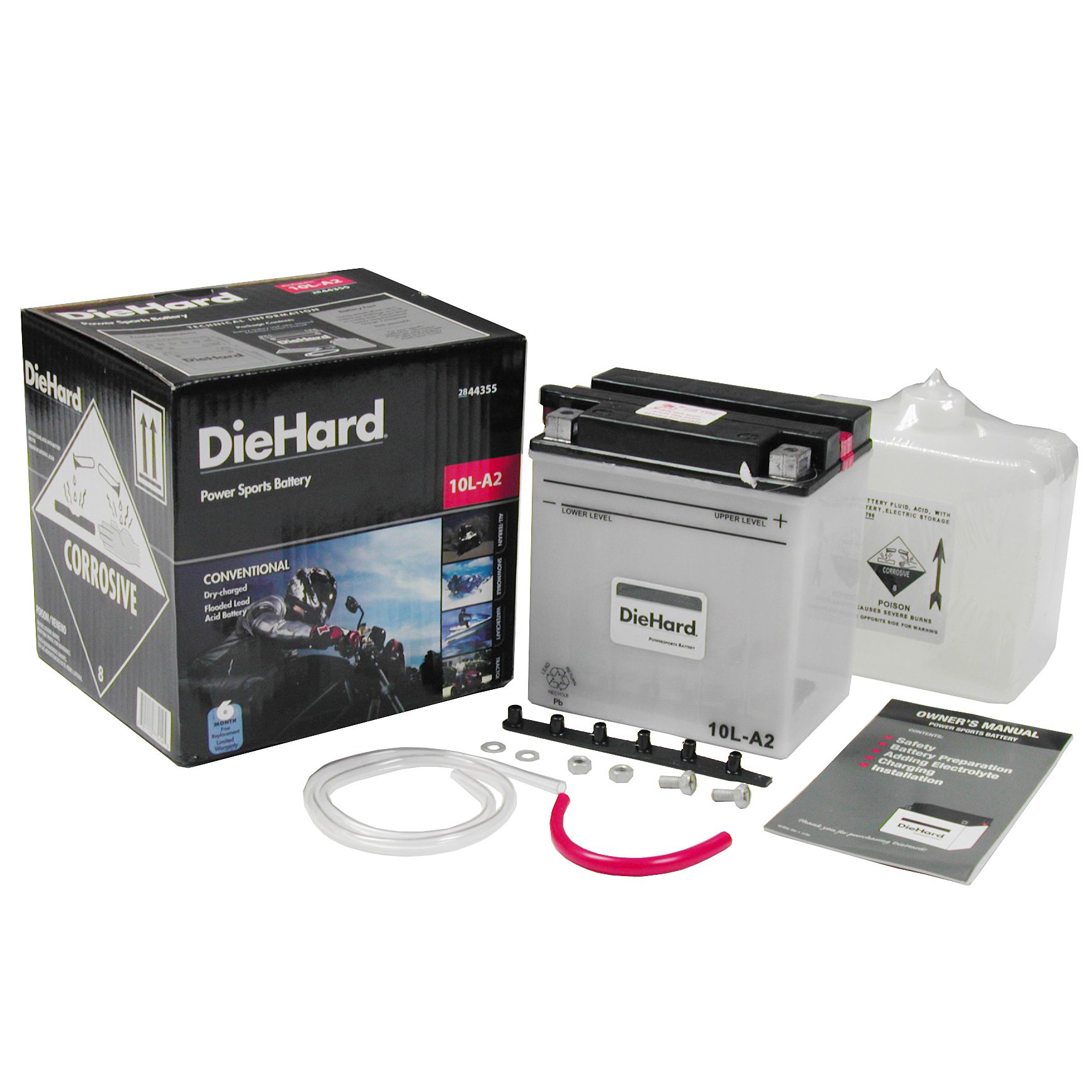 DieHard PowerSport Battery 10L-A2