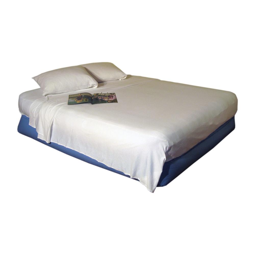 Airbed "All in One" White Jersey Sheet Set