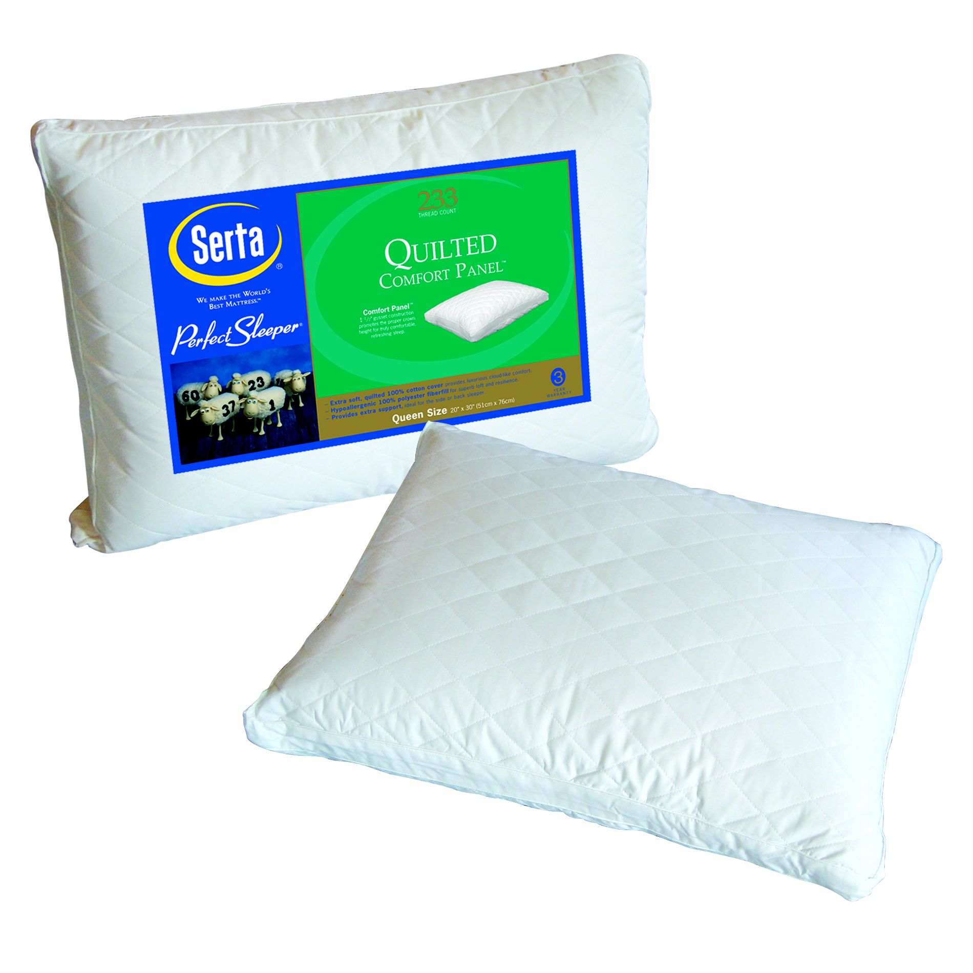 Serta Quilted Pillow