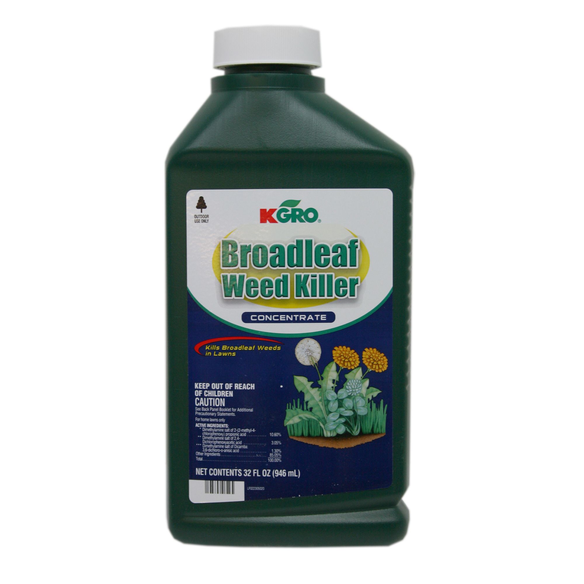 K-Gro 0806310 Broadleaf Weed Killer Concentrate - 1 Quart