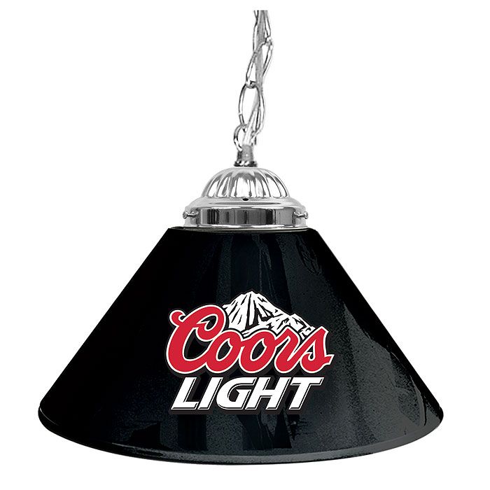 Trademark Coors Light 14 Inch Single Shade Bar Lamp