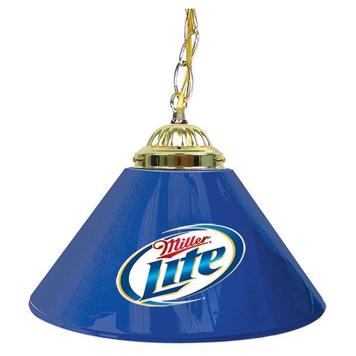 Trademark Miller Lite 14 Inch Single Shade Bar Lamp