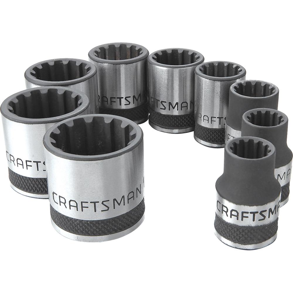 Craftsman 9-piece Inch Universal Socket Accessory Set
