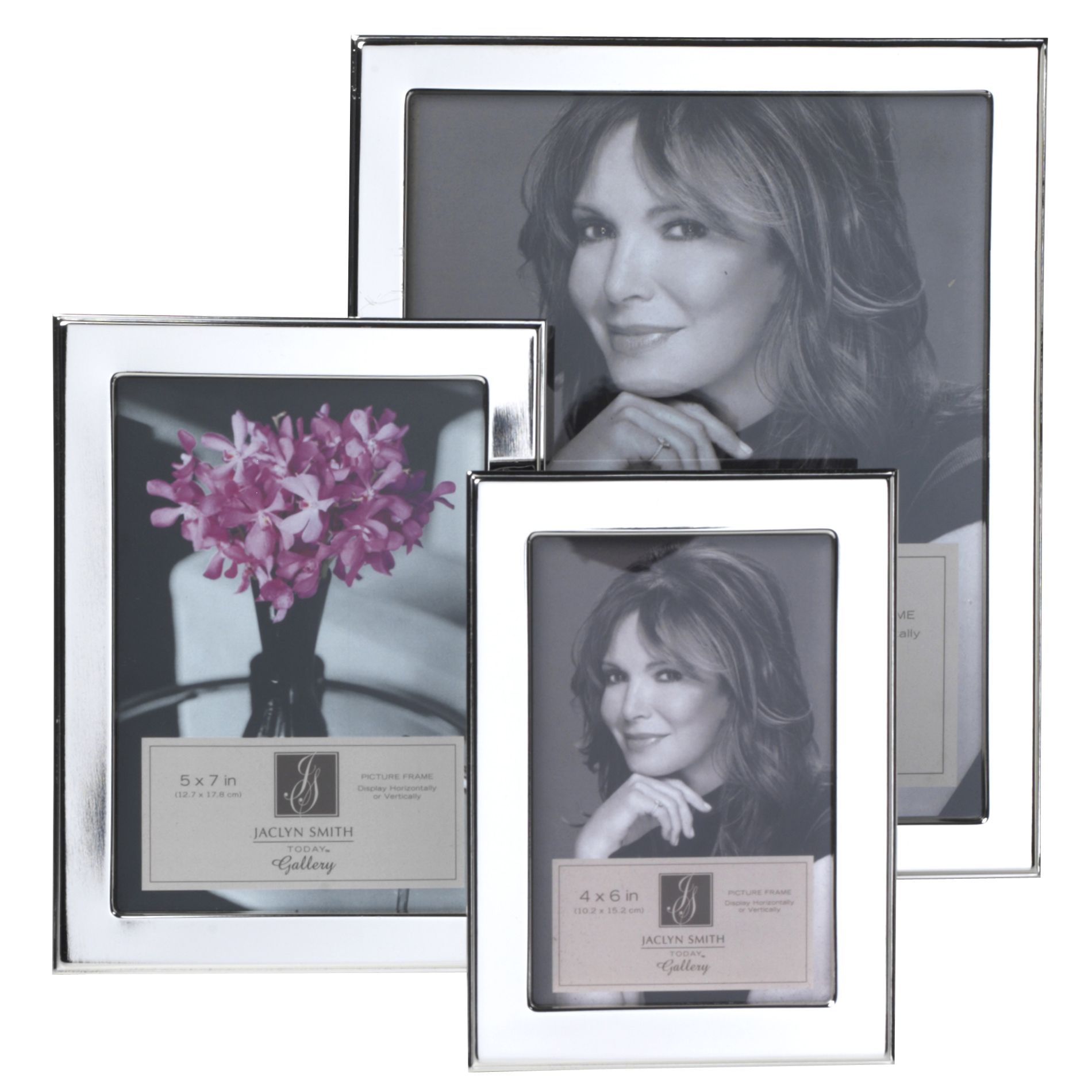 Jaclyn Smith Today Silver Gallery Picture Frame