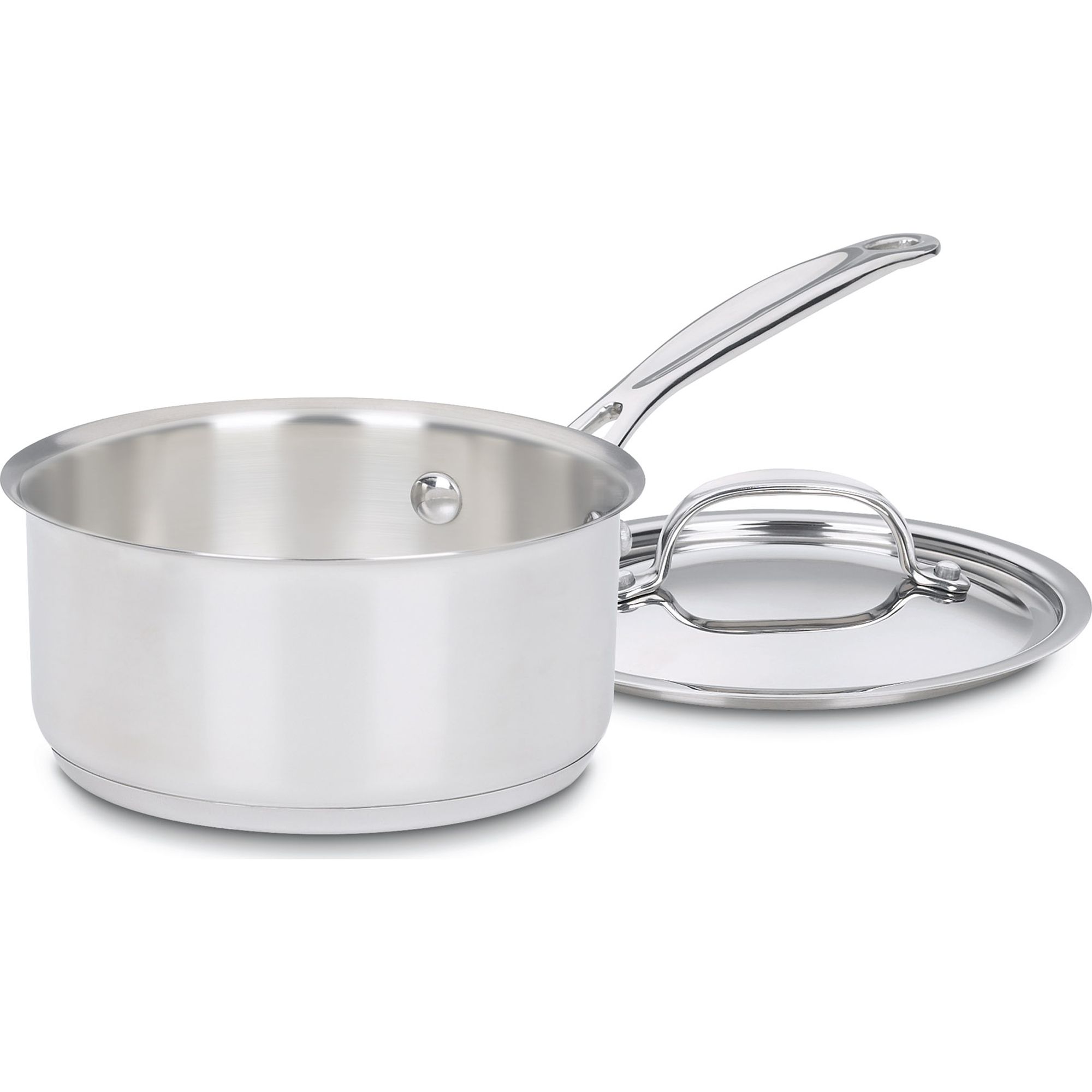 Cuisinart 719-14 Chef's Classic Stainless 1-Quart Saucepan w/Cover