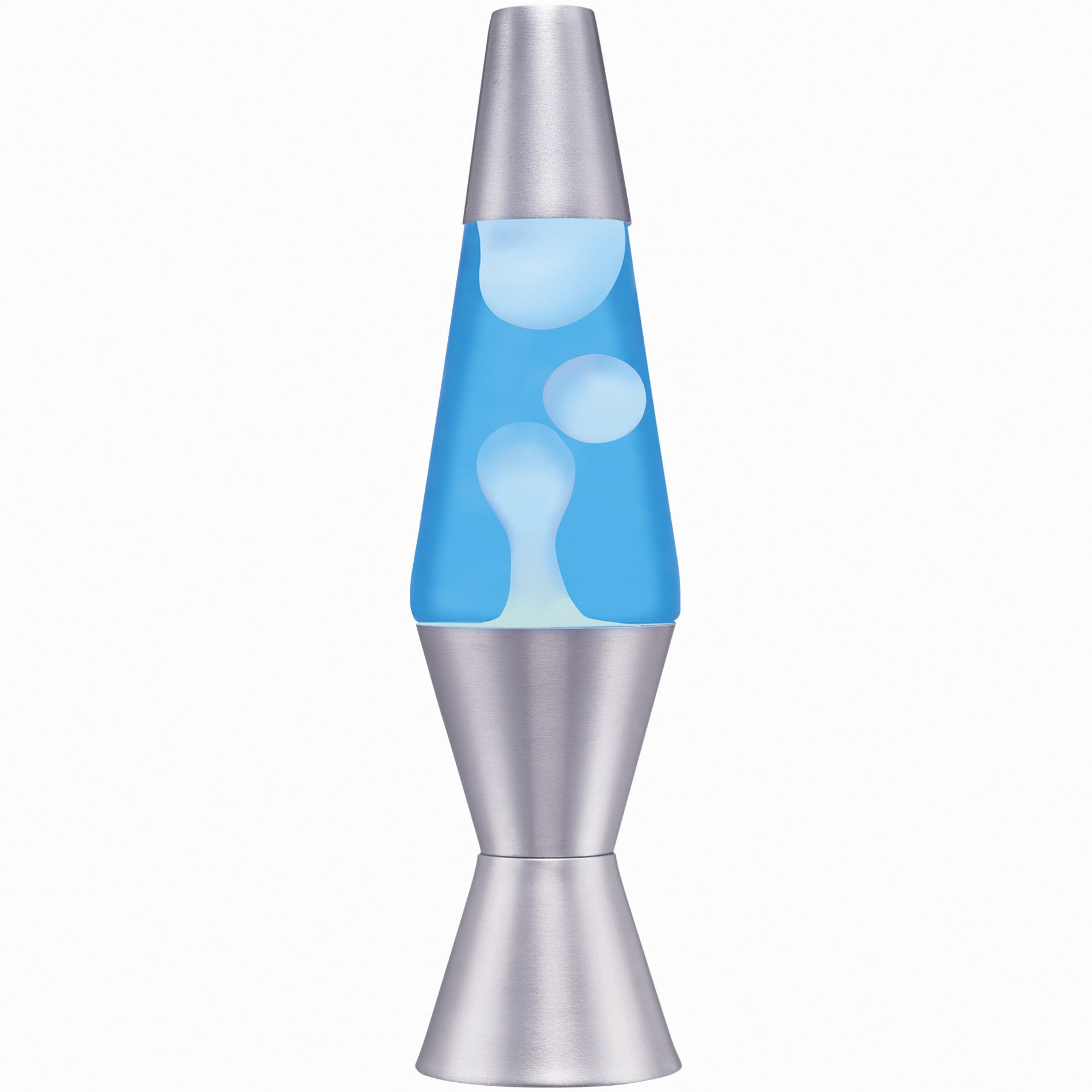 The Original Lava Brand Lava Motion Lamp 10" Blue And Silver Shop