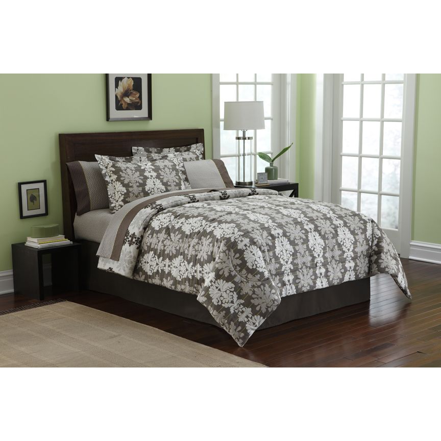 Cannon Striped Damask Complete Bed