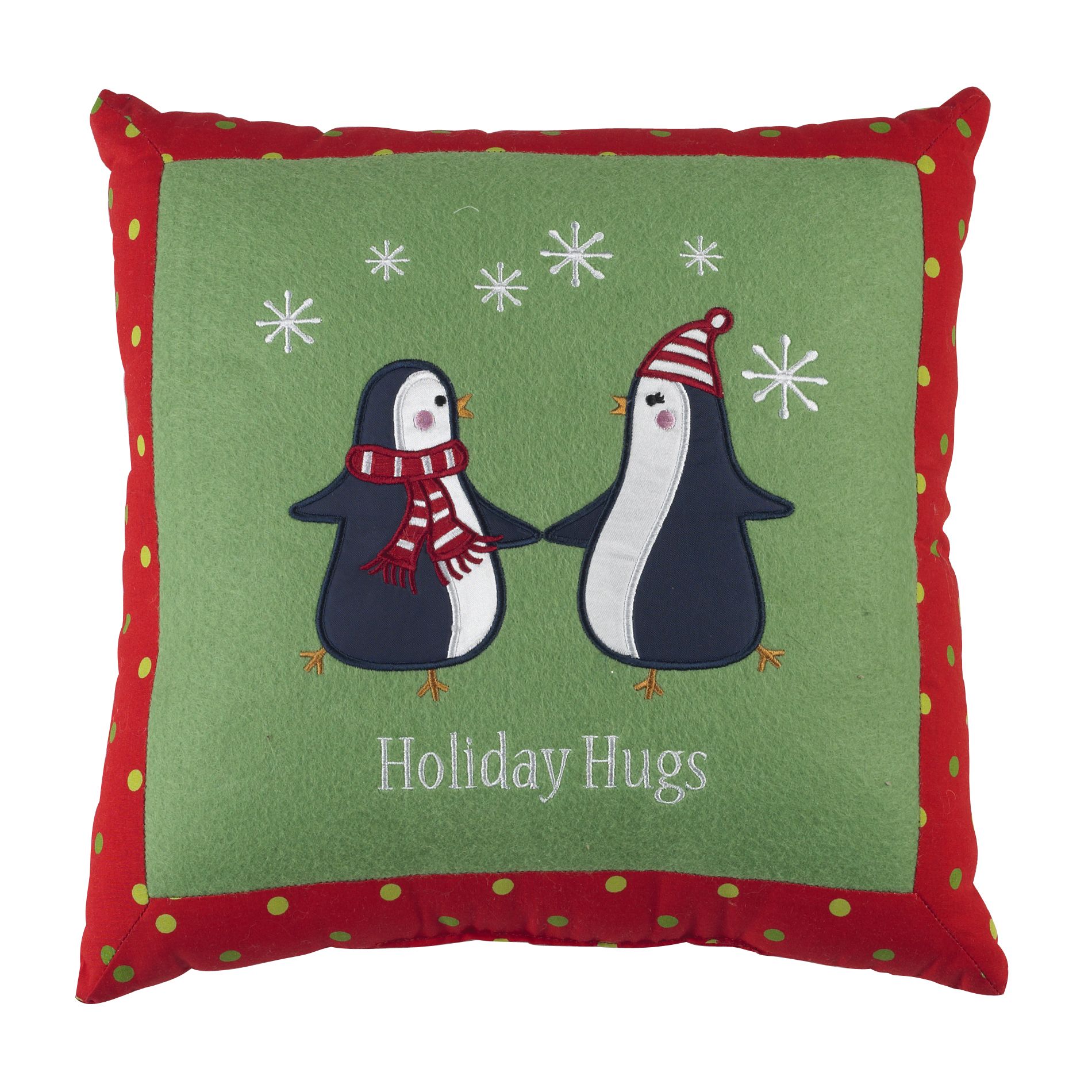 Colormate Holiday Hugs Pillow