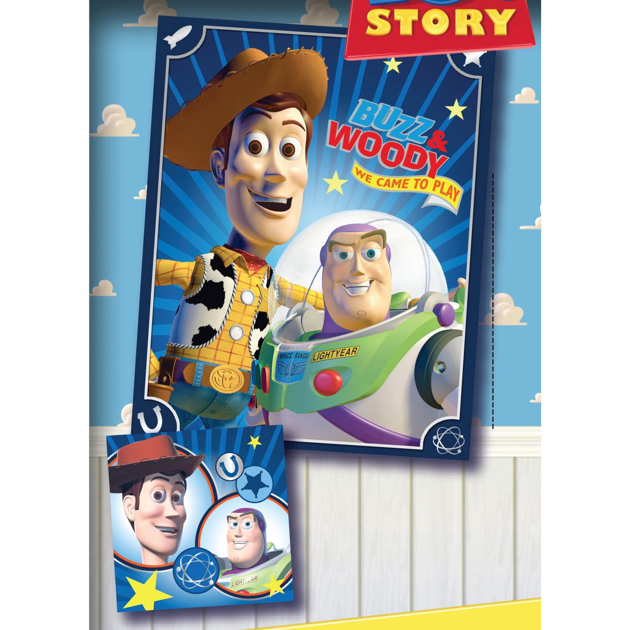 Disney Toy Story Throw and Pillow Set