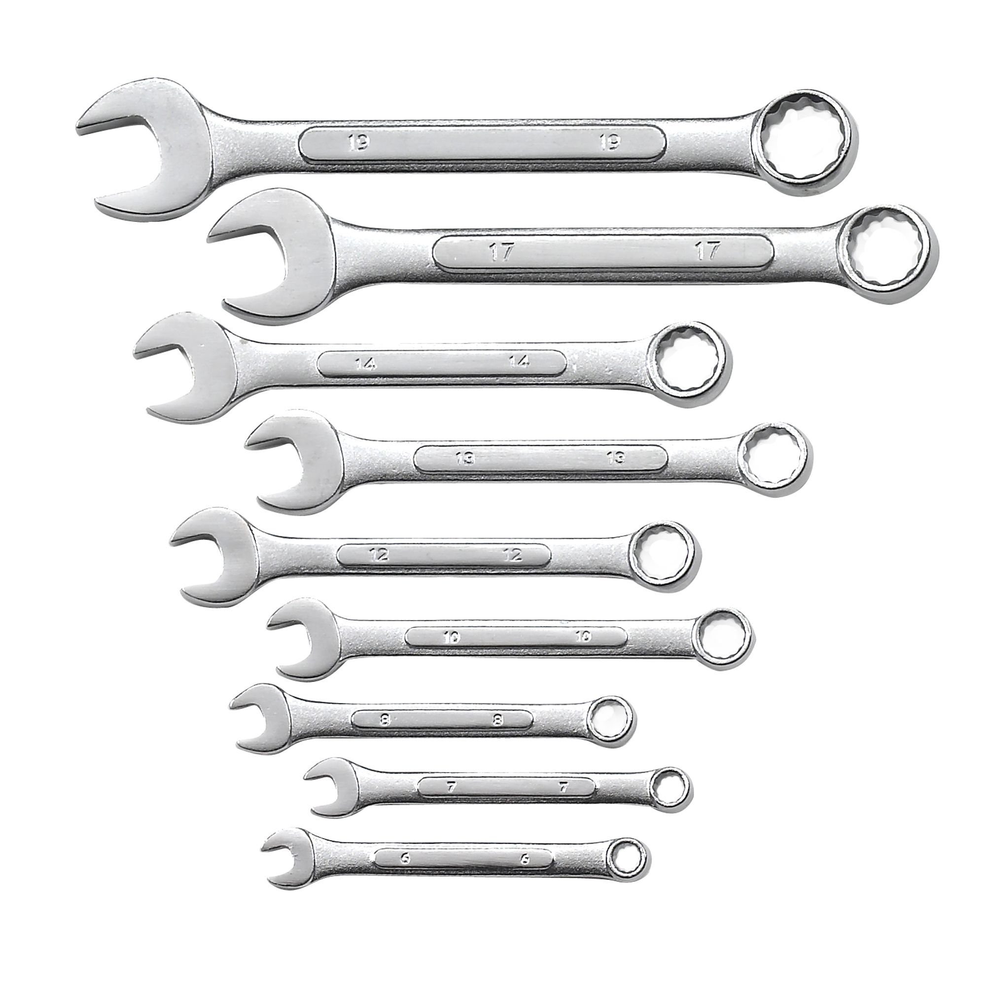 Master Forge 9 pc. Metric Combination Wrench Set