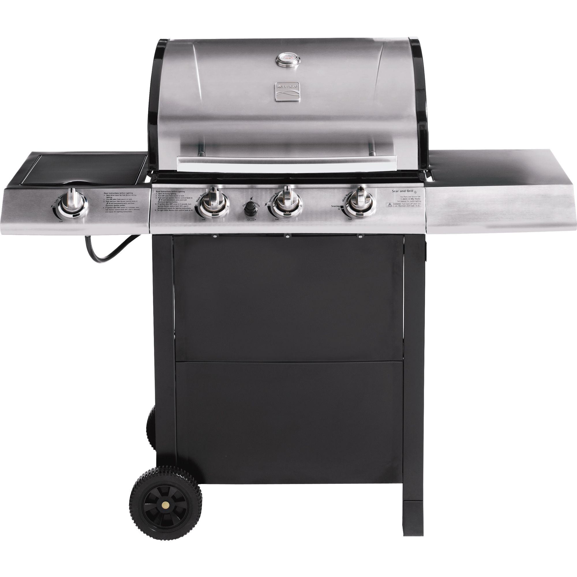 Kenmore 3-Burner Gas Grill - Outdoor Living - Grills ...