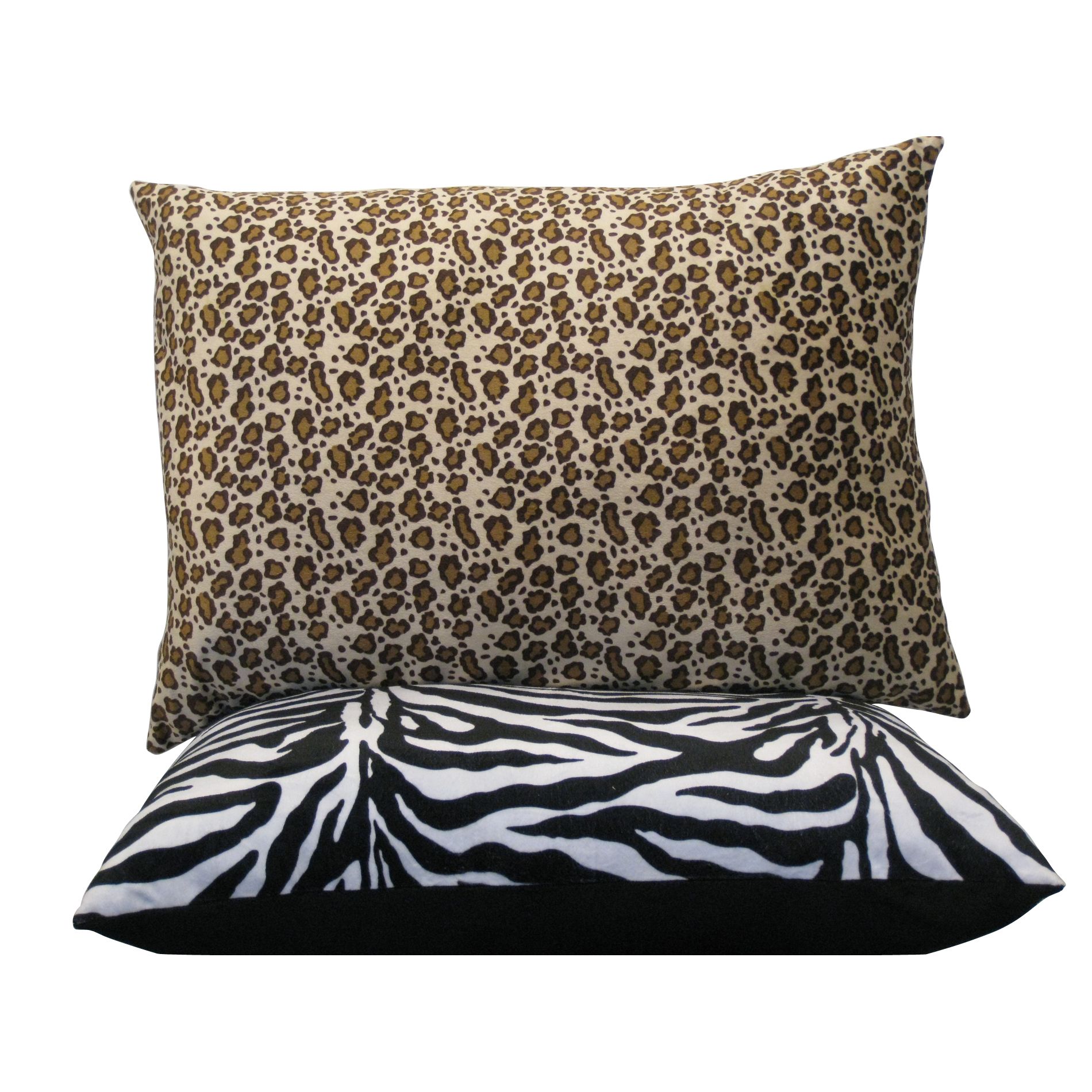 Plush Jumbo Pillow Zebra Or Animal Print