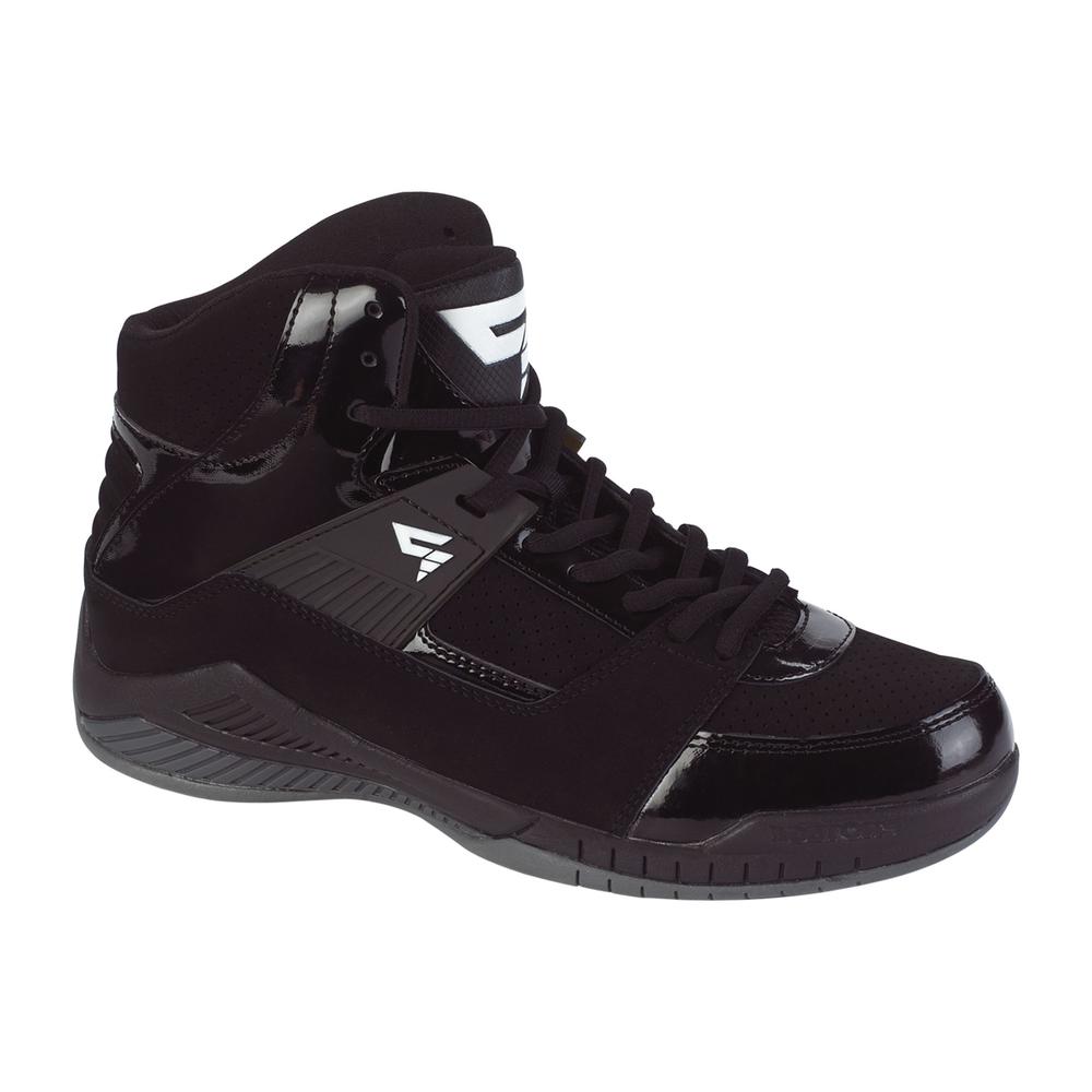 Protege Men's Blackout HiTop Basketball Shoe Black