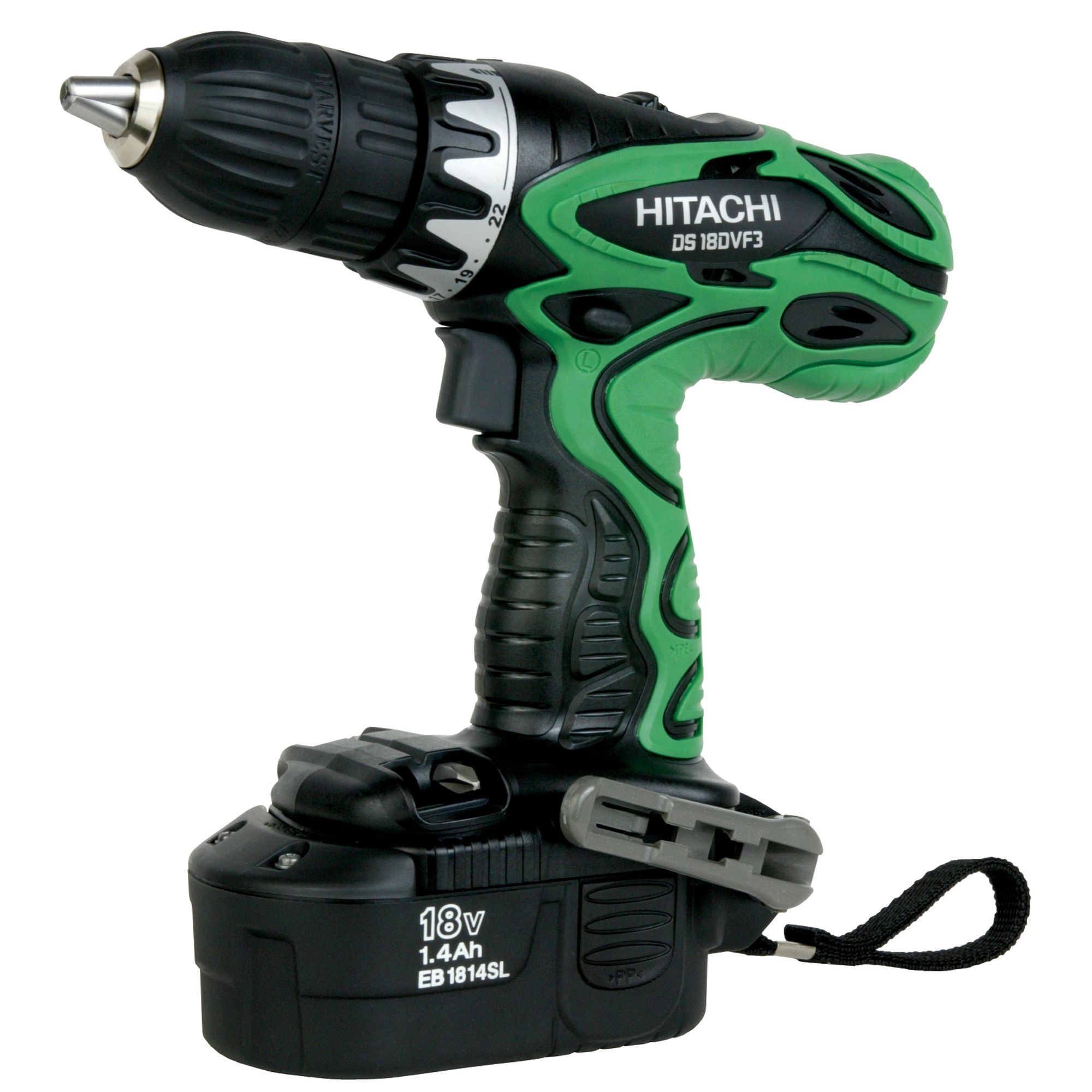 Hitachi 1/2" 18V Drill/Driver Kit with Flashlight