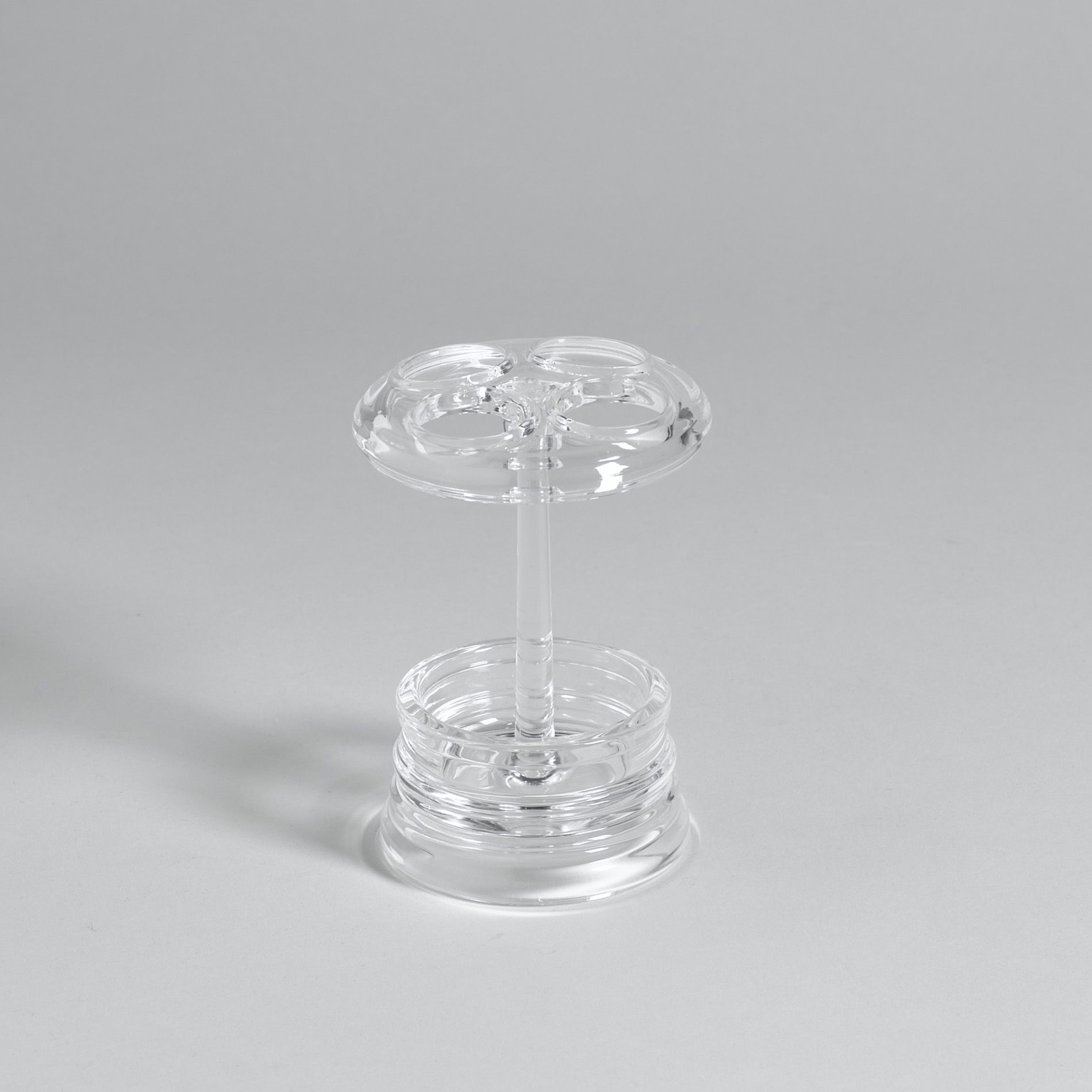Cannon Brighton Clear Toothbrush Holder