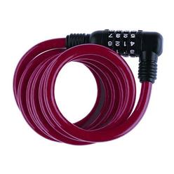 The Club Winner International UTL901 6 Foot Resettable Cable Lock - Red