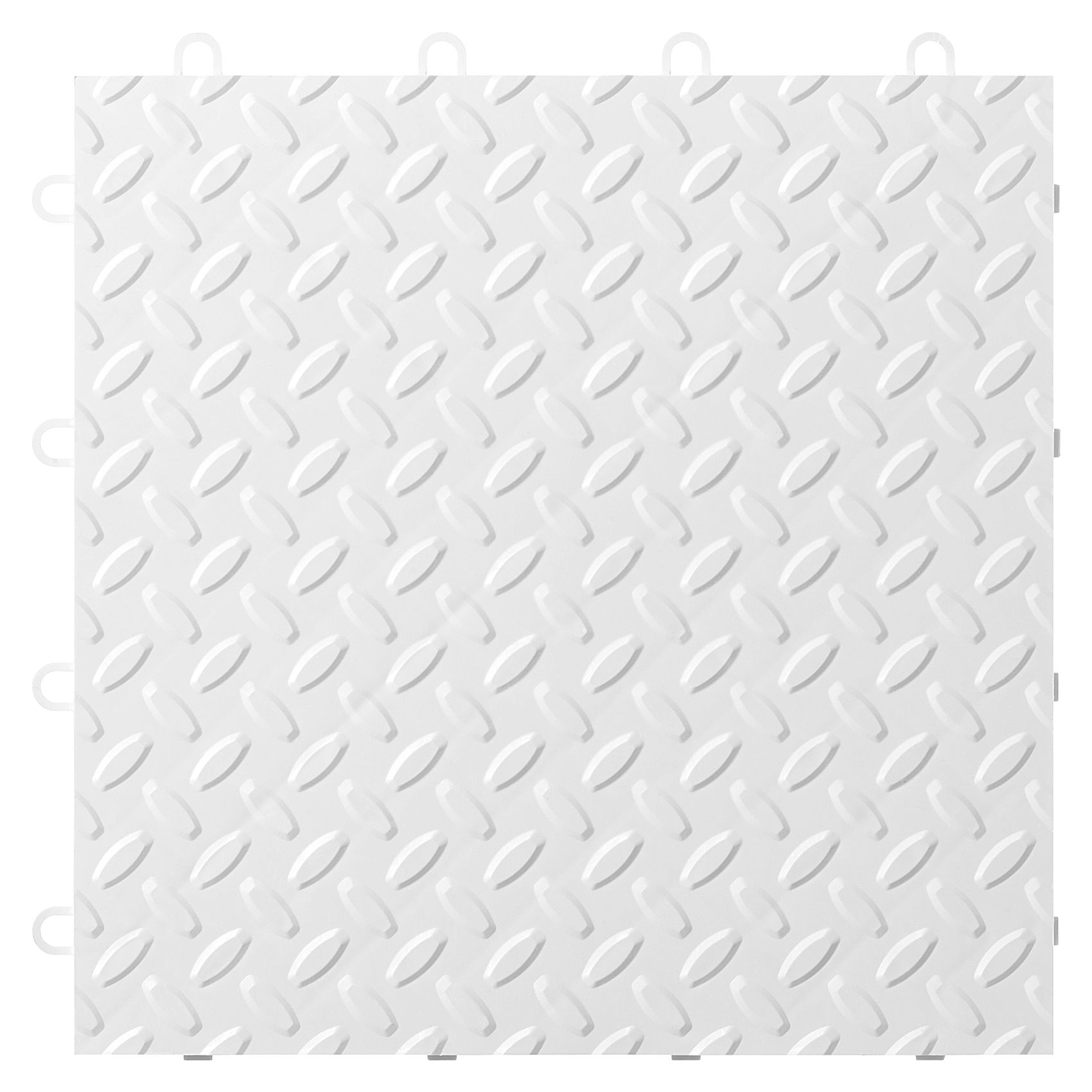 Gladiator 24-Pack White Garage Floor Tile