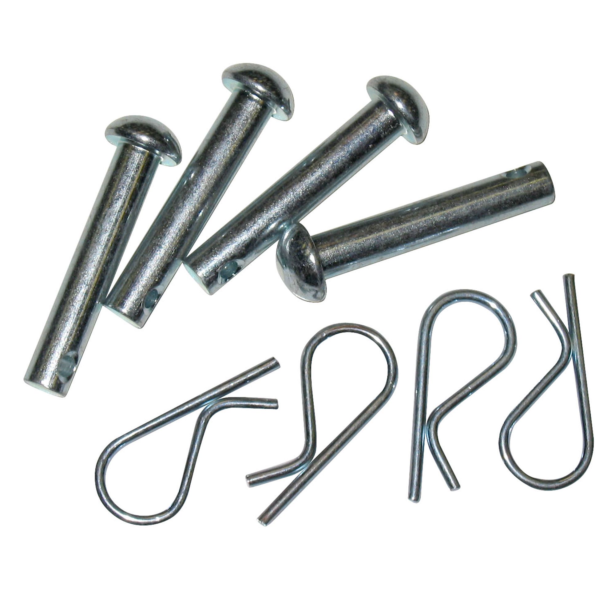 Outdoor Factory Parts 132673 Tiller Shear Pins With Clips - 4 Pack